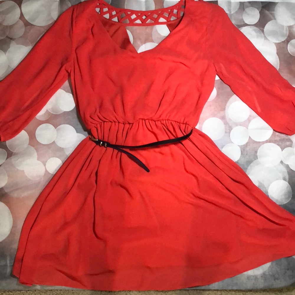 Orange Dress